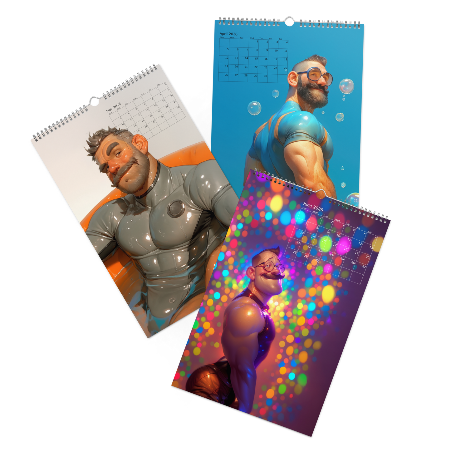 Tight & Right  -  2026 Wall calendar  11"X17"
