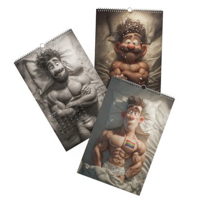 Too Hot To Hit Snooze - 2026 Wall calendar - 11" X 17"