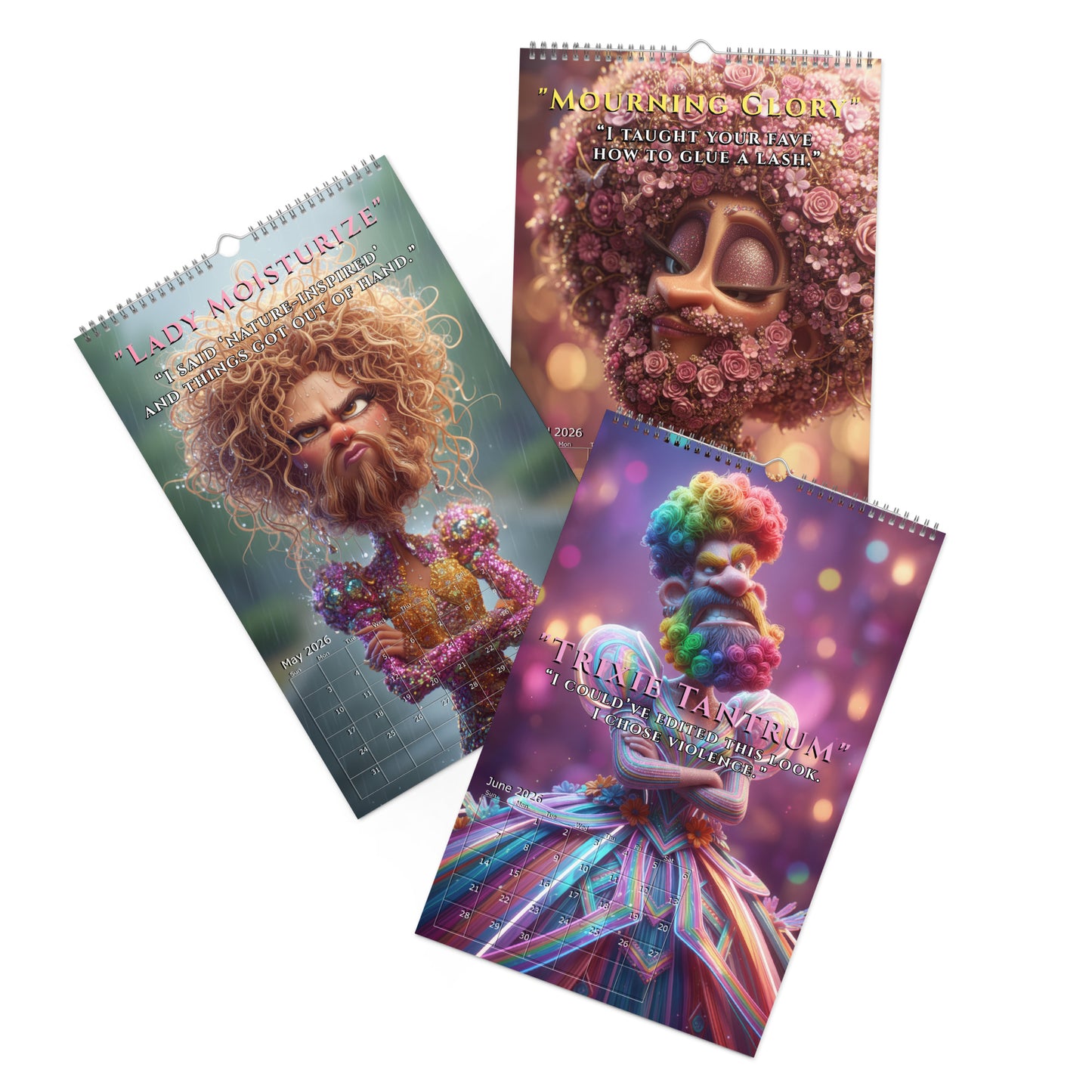 Tuck & Volume - Drag Magazine 2026 Wall Calendar 11" X 17"