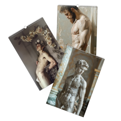Renaissance of Temptation - 2026 Wall Calendar (11"X17")