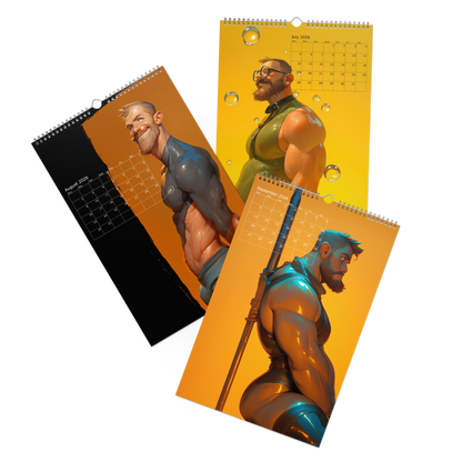 Tight & Right  -  2026 Wall calendar  11"X17"