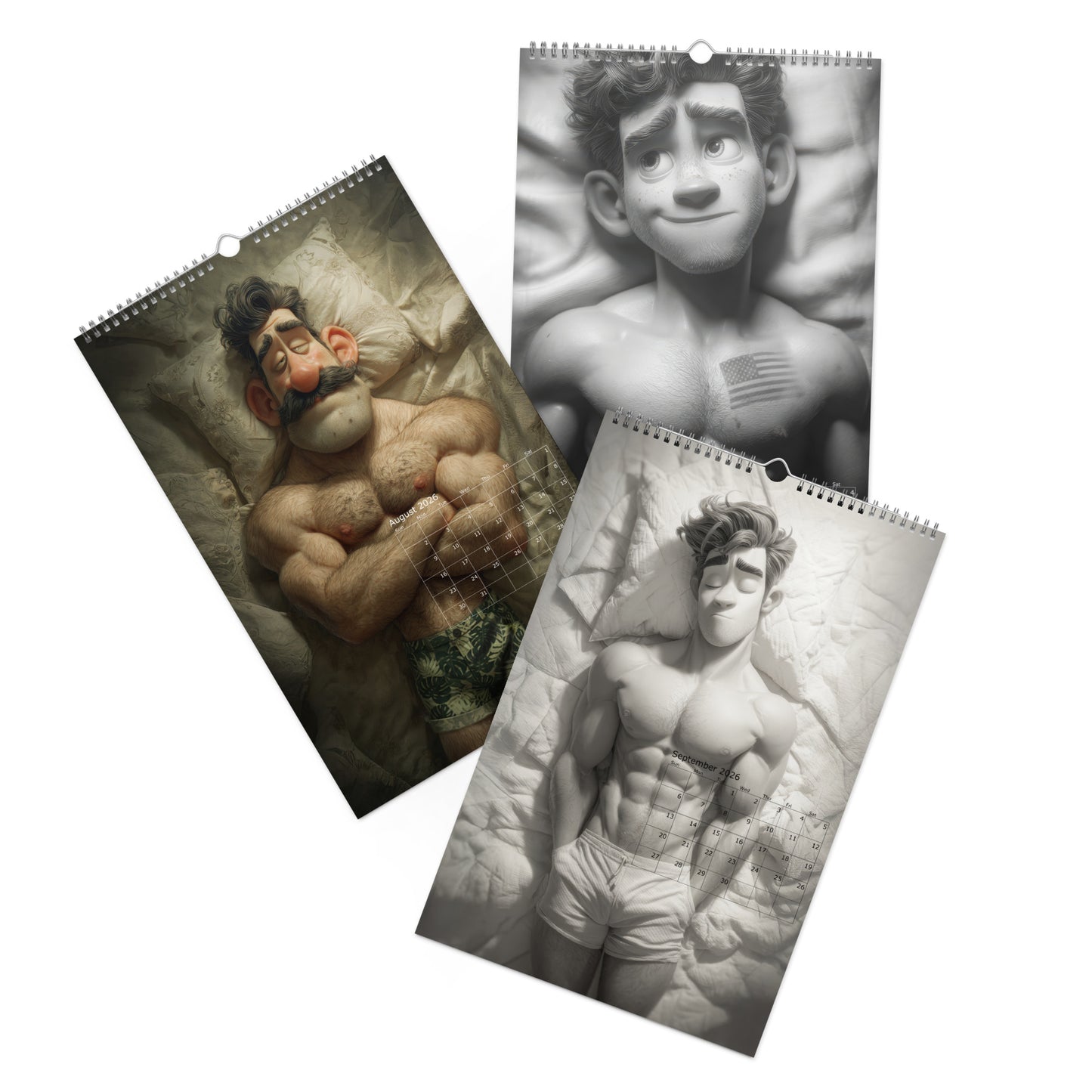 Too Hot To Hit Snooze - 2026 Wall calendar - 11" X 17"