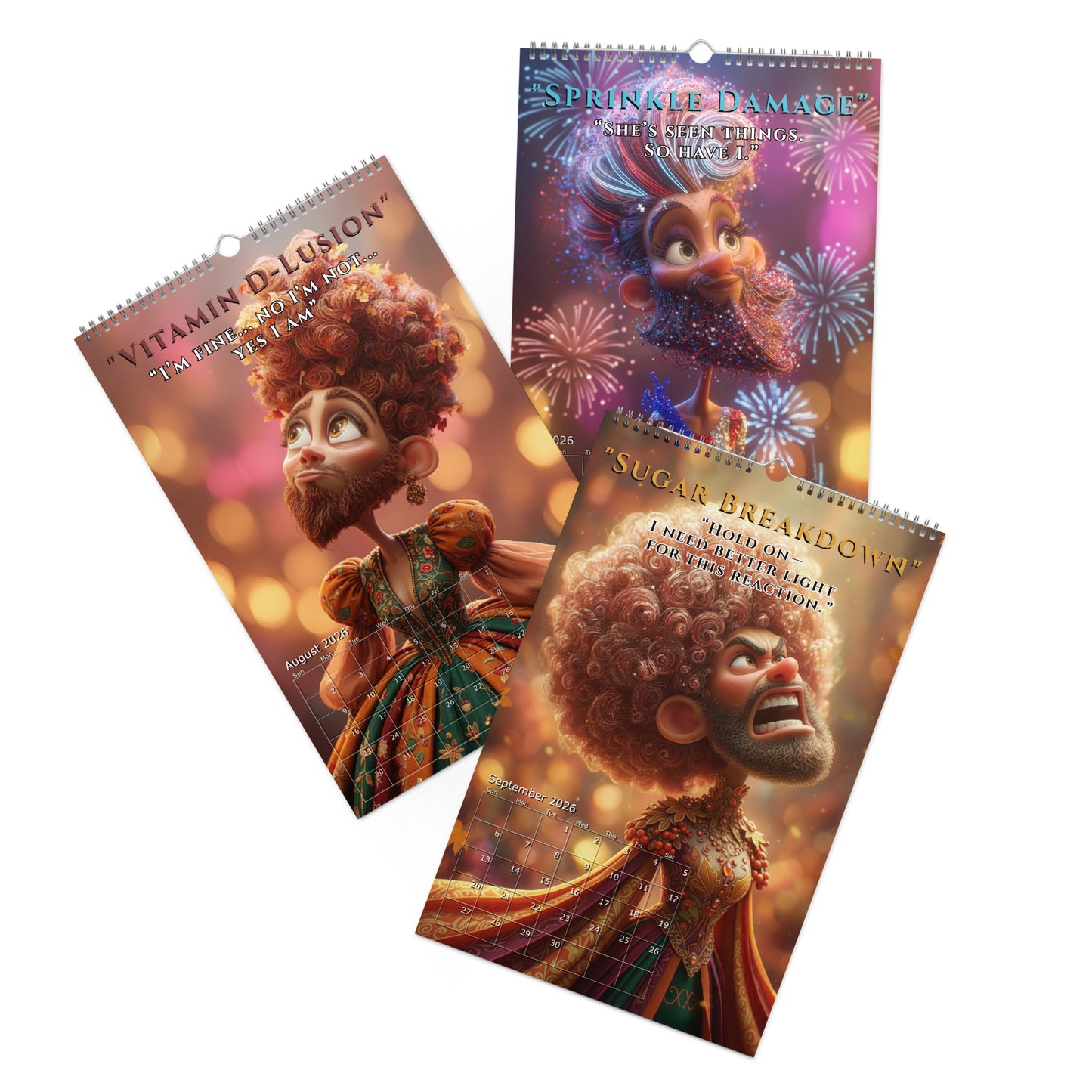 Tuck & Volume - Drag Magazine 2026 Wall Calendar 11" X 17"