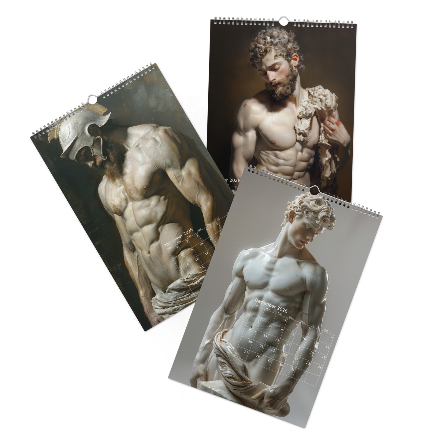 Renaissance of Temptation - 2026 Wall Calendar (11"X17")
