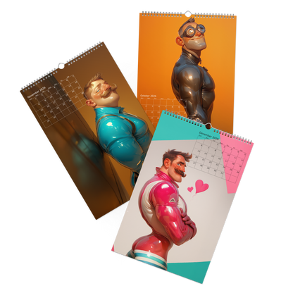Tight & Right  -  2026 Wall calendar  11"X17"