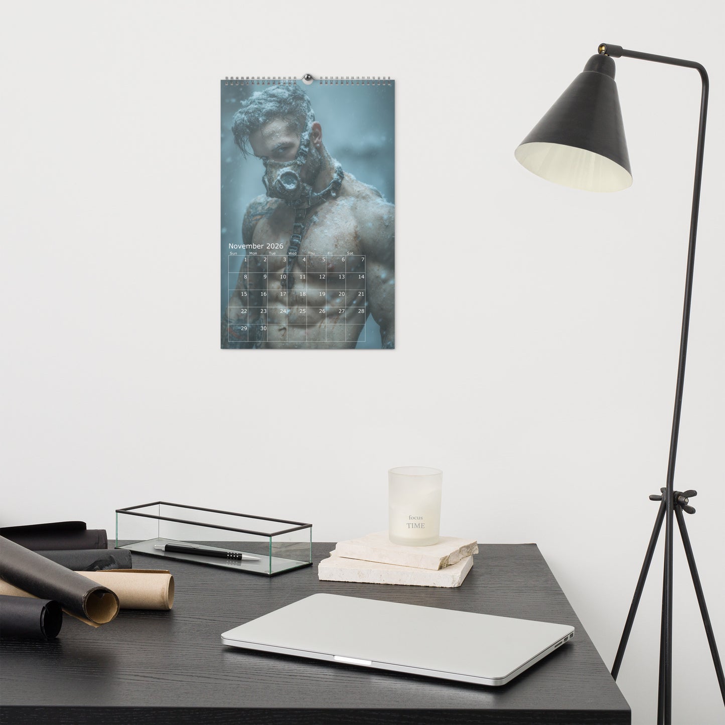 Masked Desires - 2026 Wall calendar
