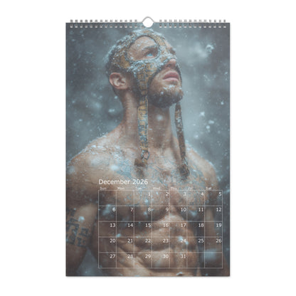Masked Desires - 2026 Wall calendar