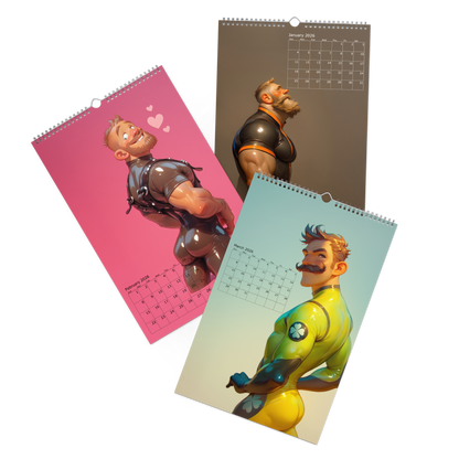 Tight & Right  -  2026 Wall calendar  11"X17"