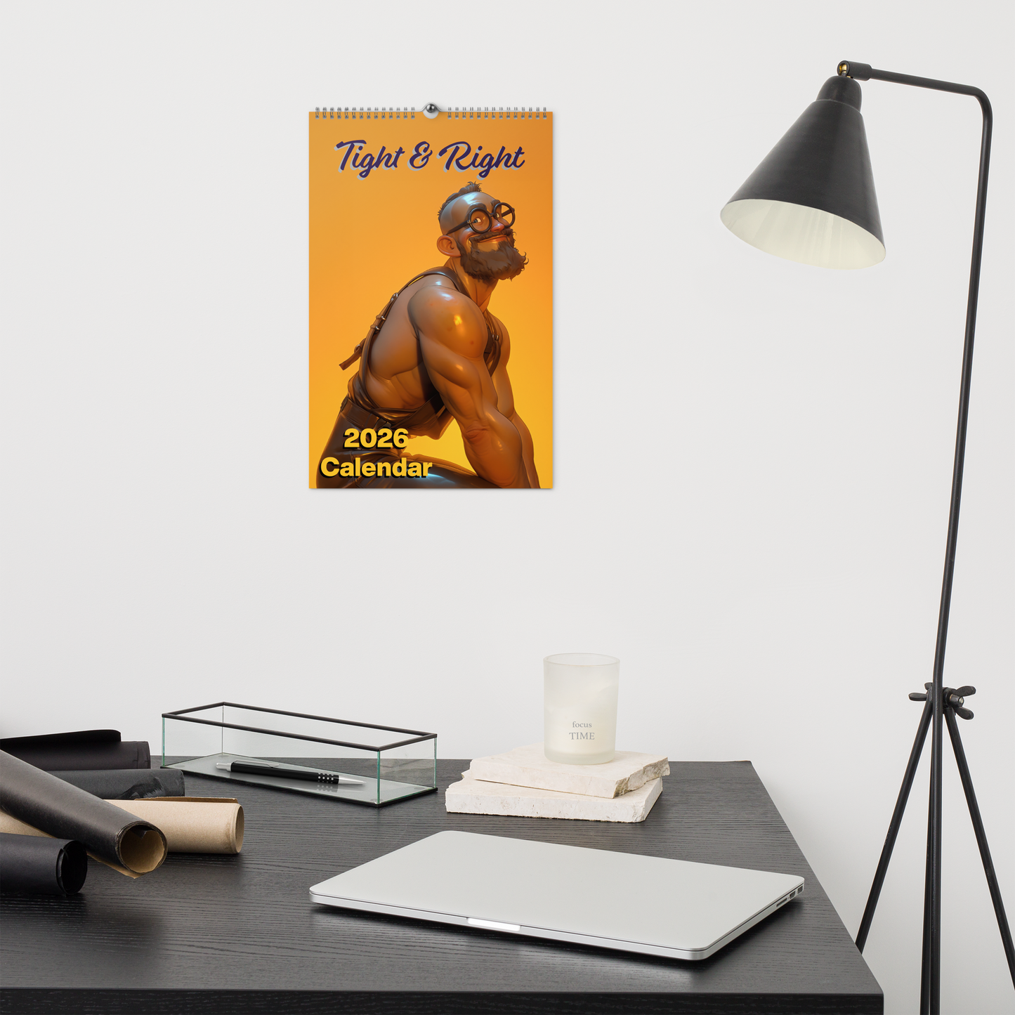 Tight & Right  -  2026 Wall calendar  11"X17"