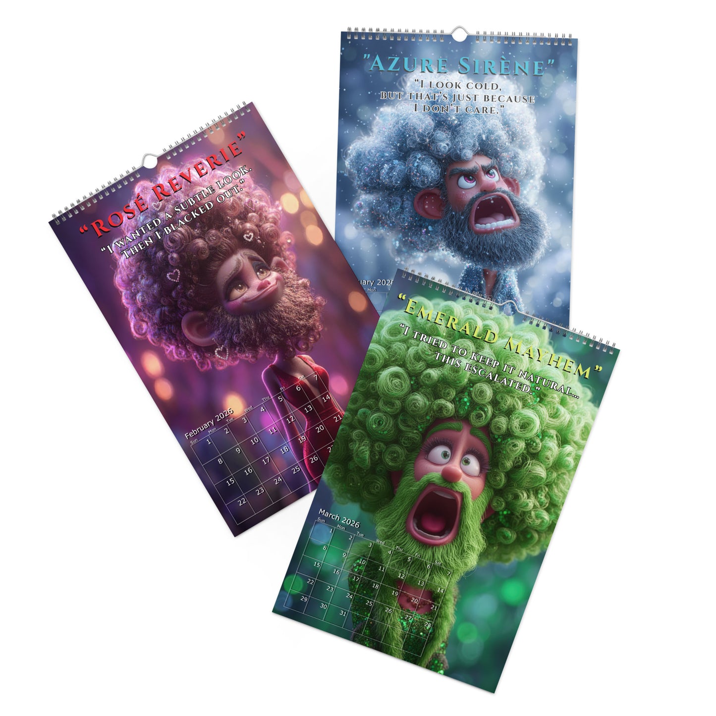 Tuck & Volume - Drag Magazine 2026 Wall Calendar 11" X 17"