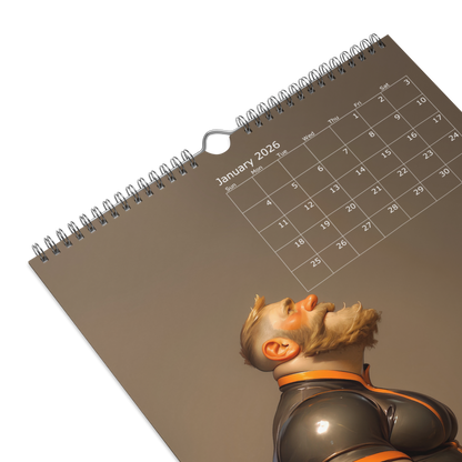 Tight & Right  -  2026 Wall calendar  11"X17"